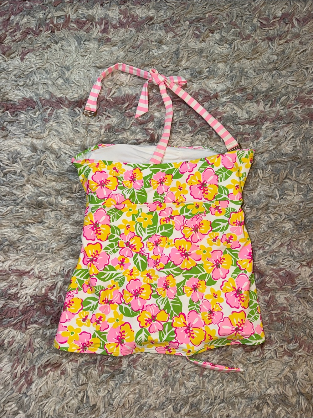 Lilly Pulitzer halter bikini top 14 - Picture 2 of 3